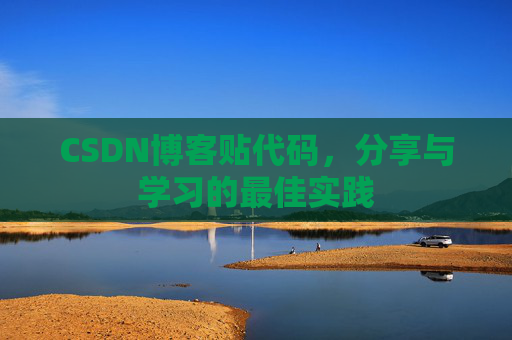 CSDN博客贴代码，分享与学习的最佳实践